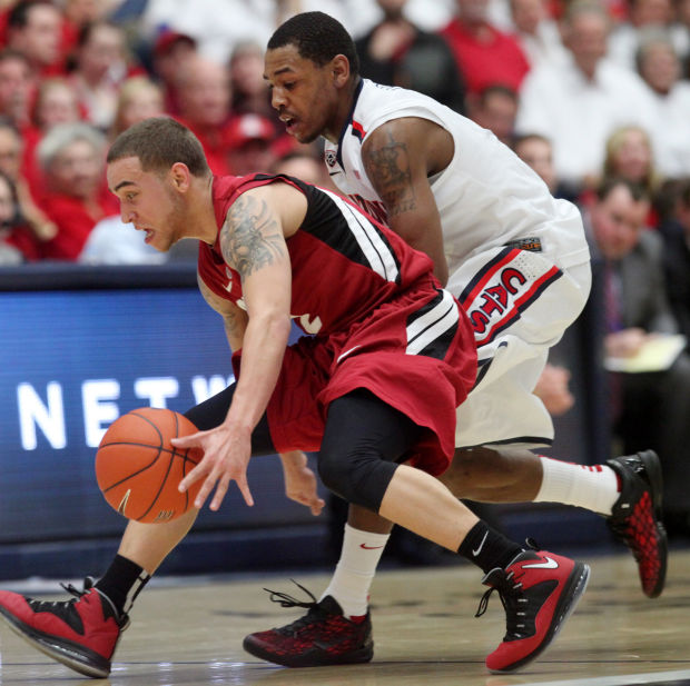 Stanford at Arizona college basketball